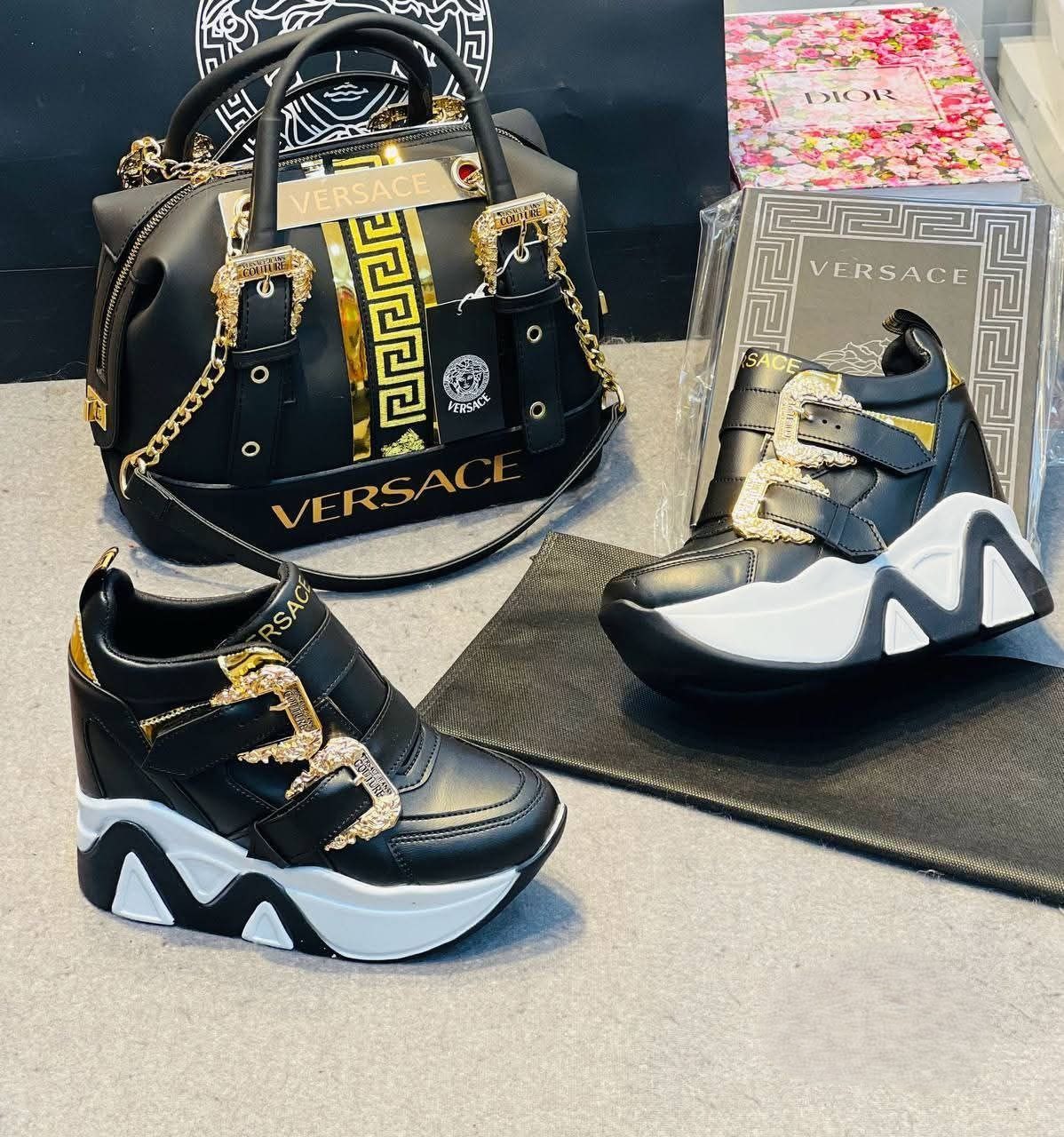 كعب مخفي VERSACE