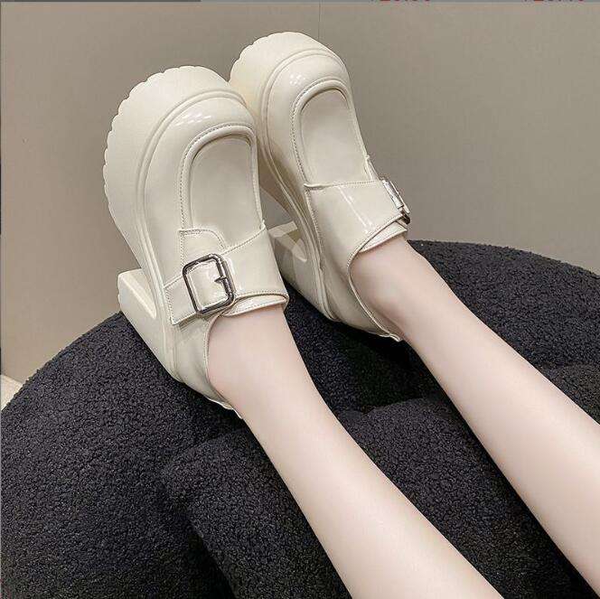 حذاء  كعب عريص 9 سم